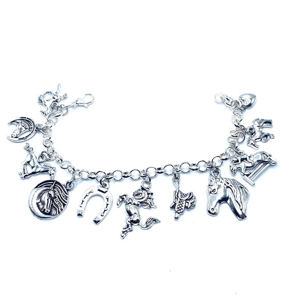 Horse Charm Bracelet - Picture 2 of 7